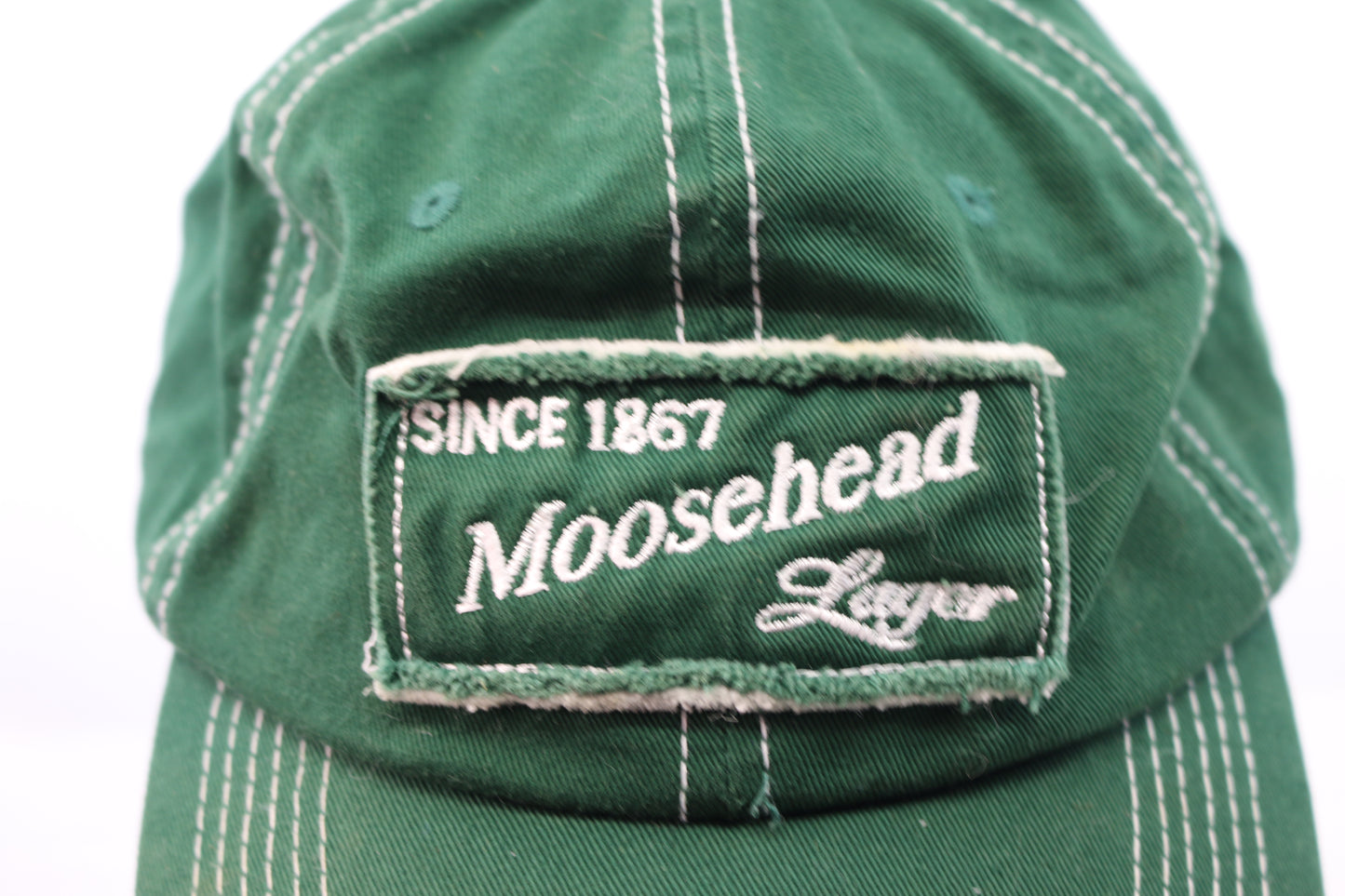 Pro Sport Image “Moosehead Lager” Green/White Logo Adjustable Hook&Loop Cap/Hat