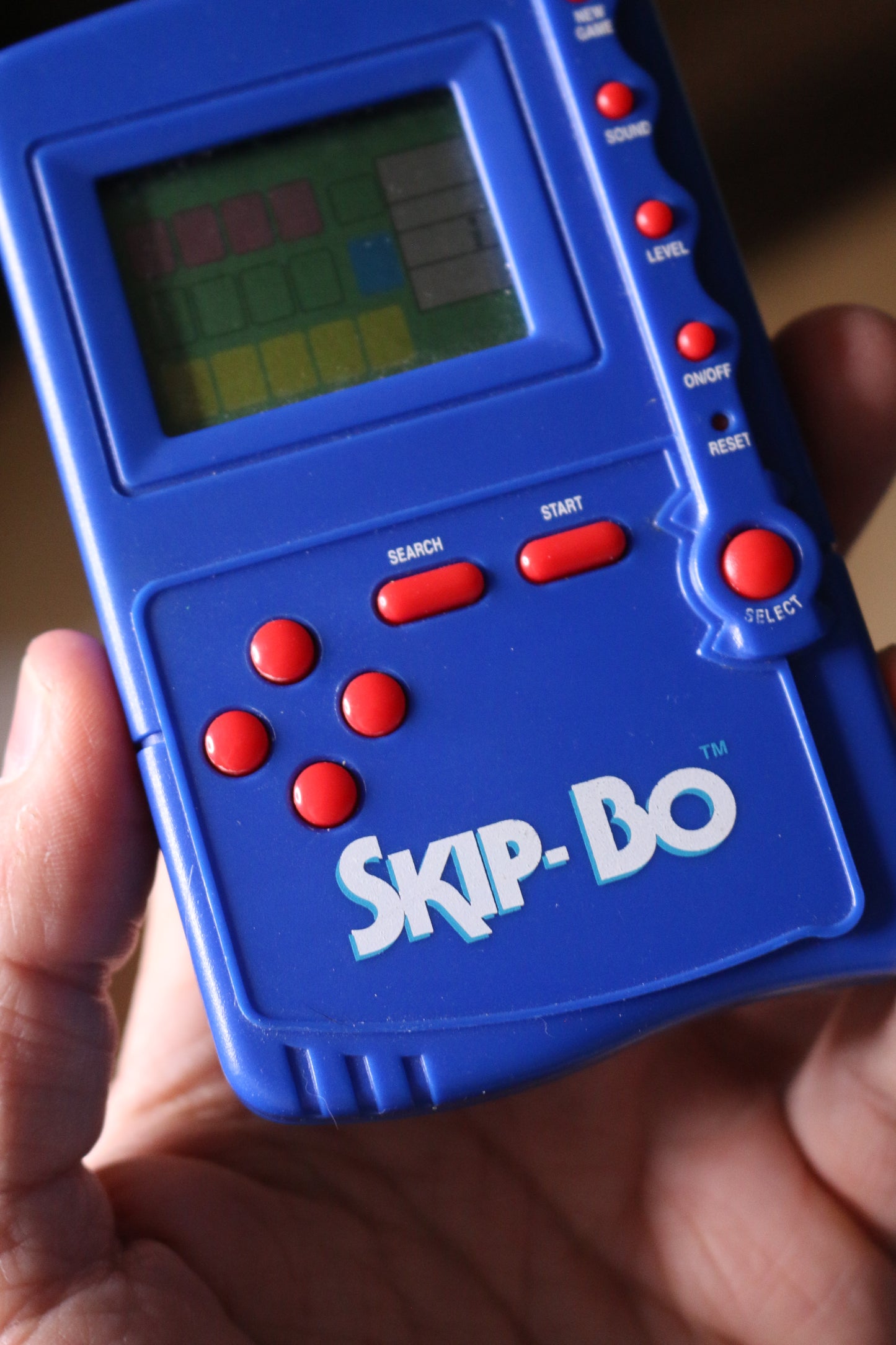 Skip-Bo Electronic Handheld Game Mga 1997 Vintage