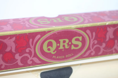Vintage QRS Player Piano Roll 9634 Let A Smile Be Your Umbrella Box