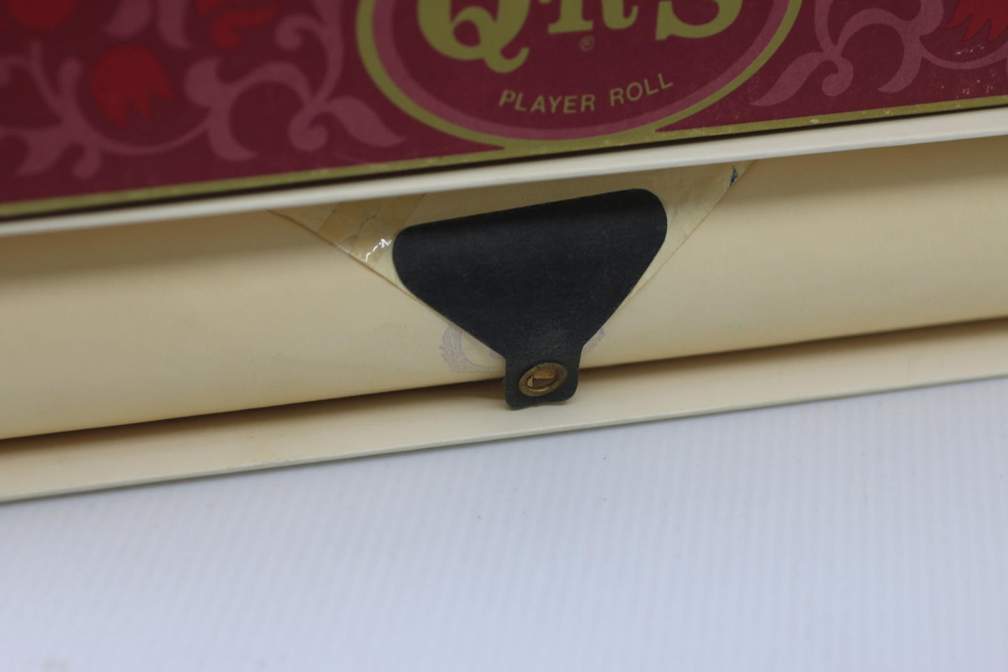 Vintage QRS Player Piano Roll 9634 Let A Smile Be Your Umbrella Box
