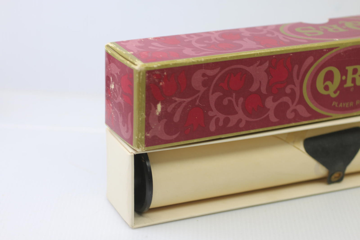 Vintage QRS Player Piano Roll 9634 Let A Smile Be Your Umbrella Box