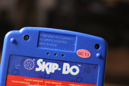 Skip-Bo Electronic Handheld Game Mga 1997 Vintage