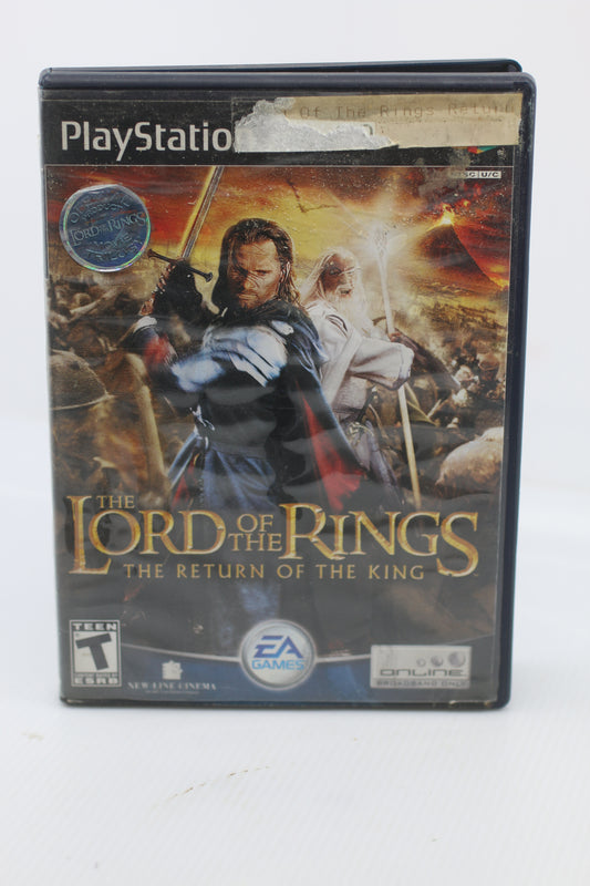 Lord of the Rings The Return of the King (PlayStation 2, 2003) Complete For box