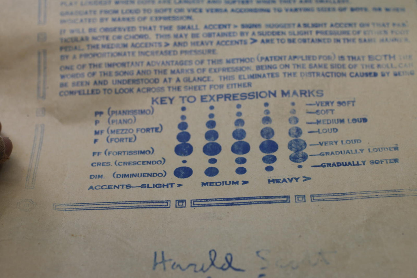 Vintage Q.R.S. Word Roll #2179 – “You Ask Me Why I Love You.”