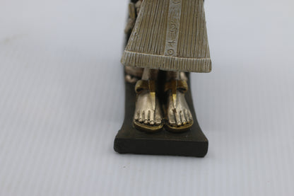 Ancient Egypt Figure Ramses II Pharaoh Statue Sitting on Throne King Ramesses
