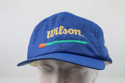 vintage Wilson hat Cap nylon VTG rare USA Wilson Trucker Snapback