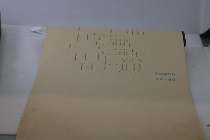 Vintage Jewel Roll 4112 You’ll Be Sorry Fox Trot 1921 Player Piano Roll w Box