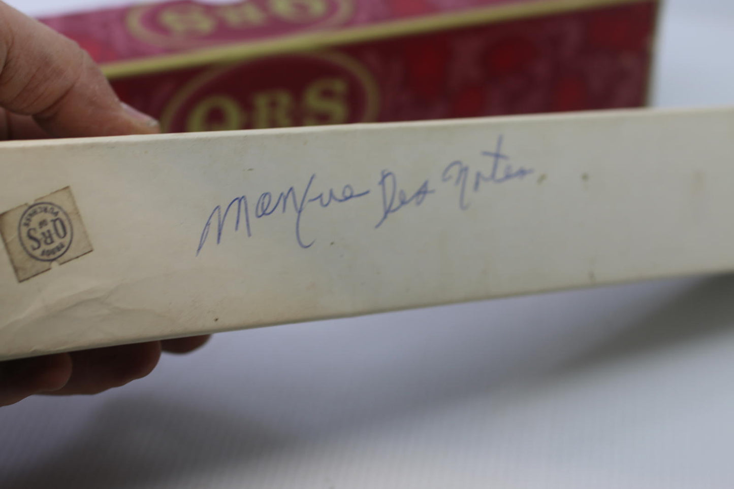 Vintage QRS Player Piano Roll 10-058 Bye Bye Blues Dick Watson 1930 w Box