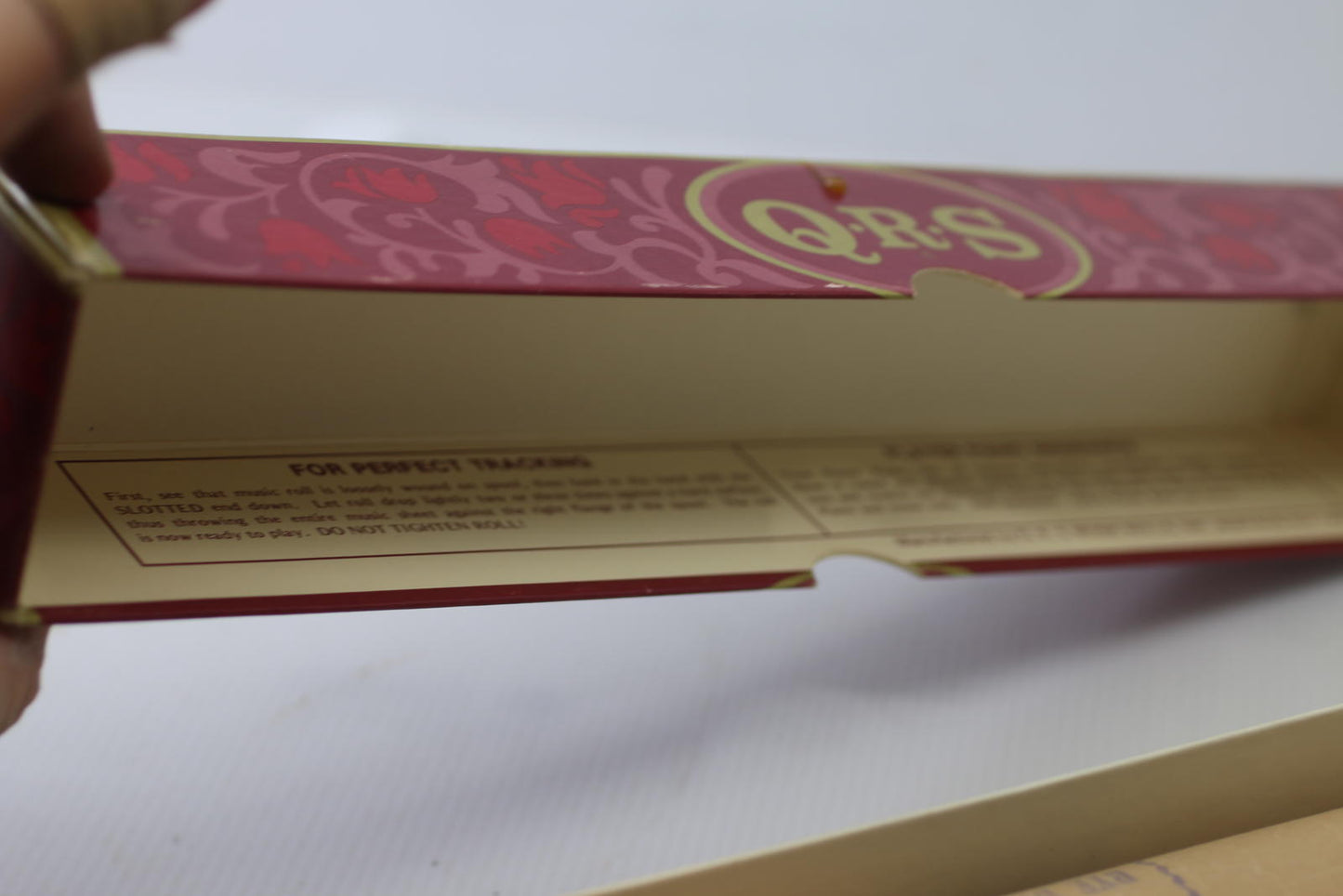 Vintage QRS Player Piano Roll 10-058 Bye Bye Blues Dick Watson 1930 w Box
