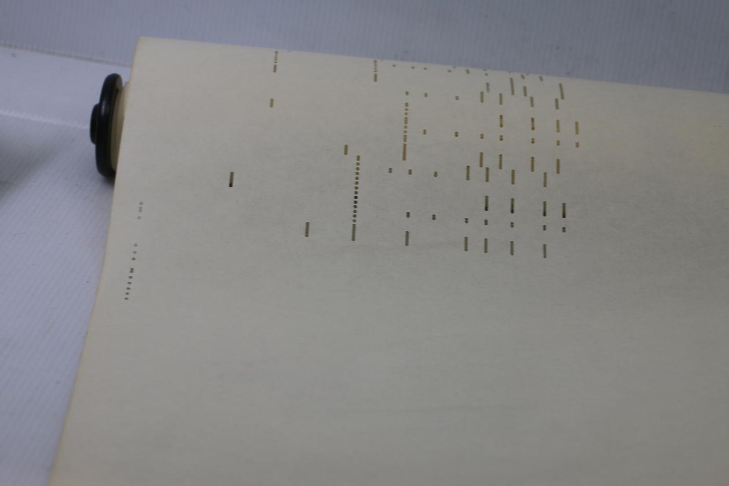 Vintage Player Piano Roll Bergerette Q.R.S R.446bis Pour Don Carlos 88 Note