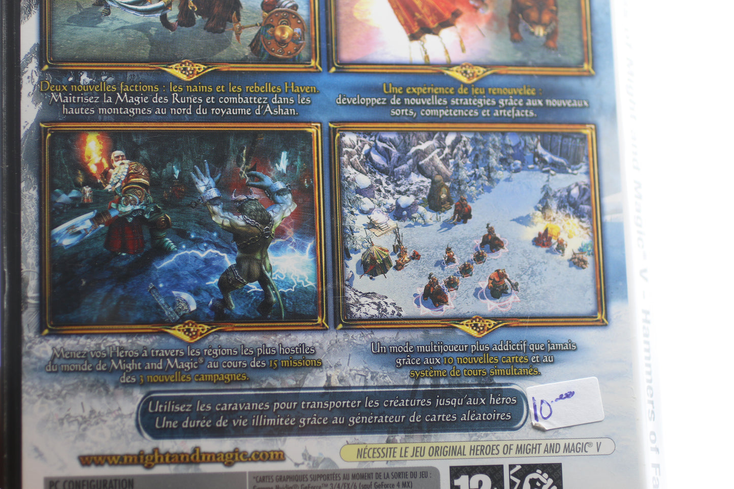 Might And Magic Heroes V Hammers Of Fate Expansion Pack PC Game Ubisoft