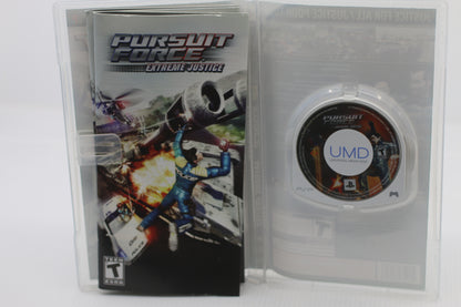 Pursuit Force: Extreme Justice (Sony PSP, 2008) CIB Complete in box Video game