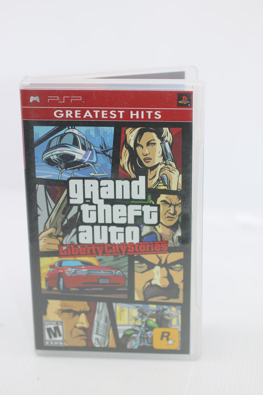 Grand Theft Auto: Liberty City Stories (Sony PSP, 2005) Missing manual