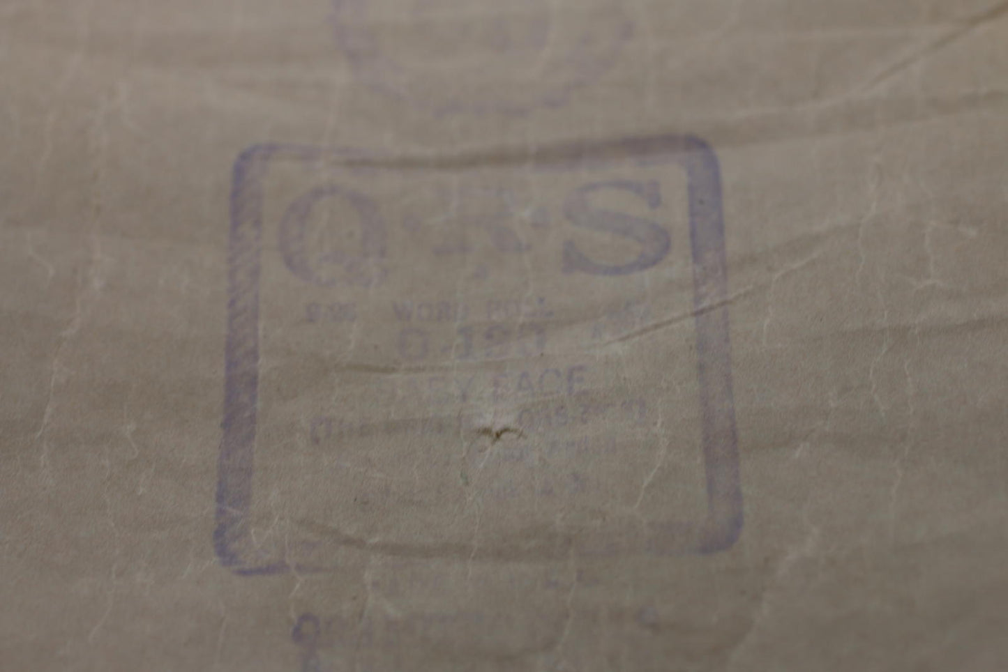 Vintage QRS Word Roll Q-180 Baby Face Victor Arden Player Piano Roll