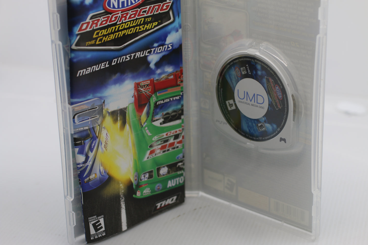 NHRA Drag Racing Countdown To The Championship (Sony PSP, 2007) Complete