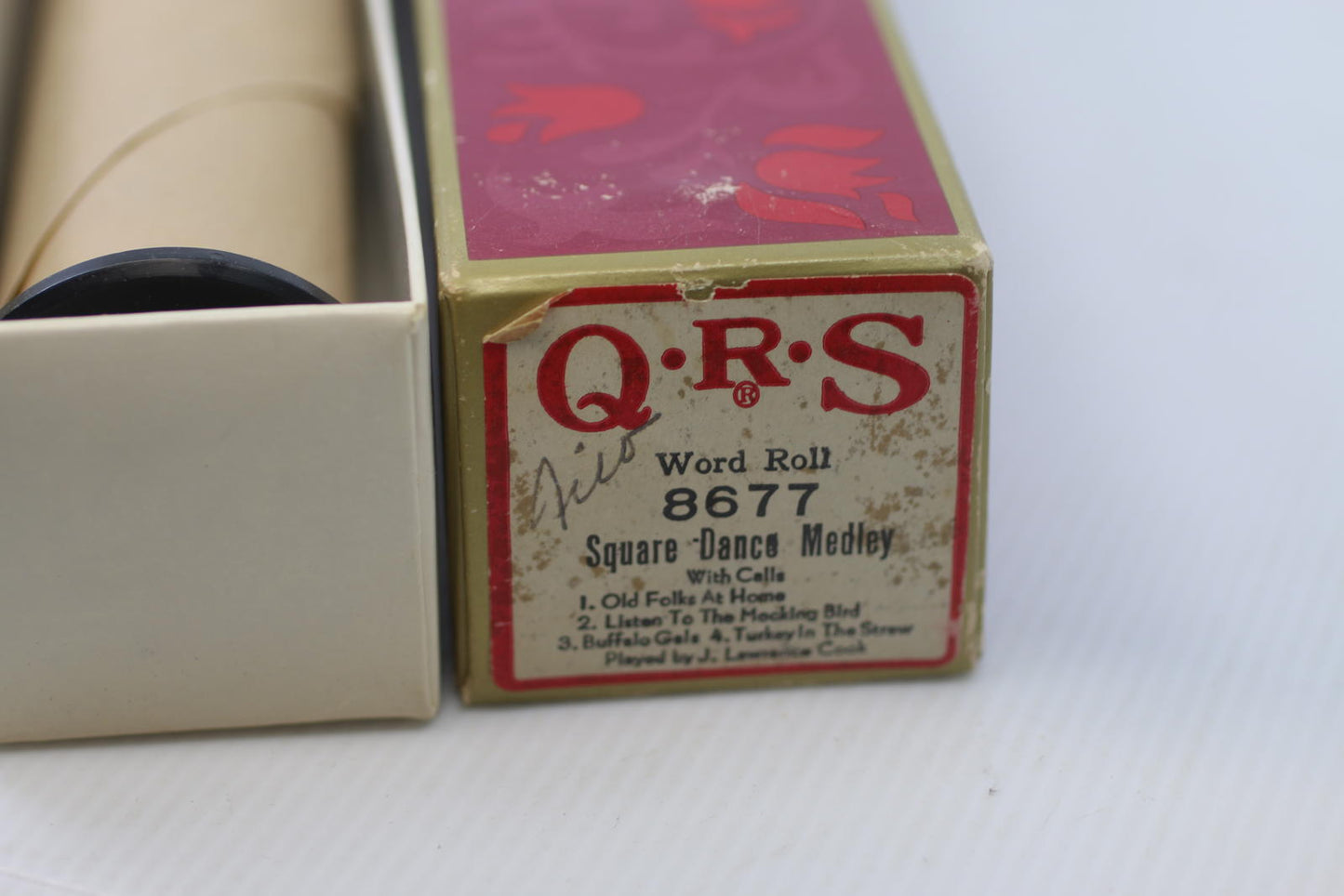 Vintage QRS Word Roll 8677 Square Dance Medley Player Piano Roll 88 Note