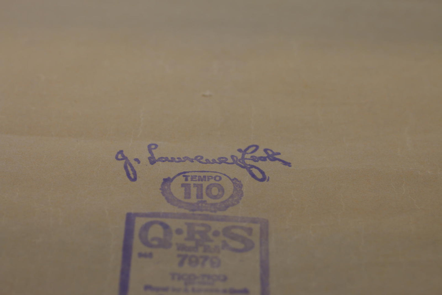 Vintage QRS Word Roll 8677 Square Dance Medley Player Piano Roll 88 Note