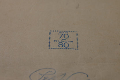 Vintage QRS Word Roll 1275 Sweet Mamma Fox Trot Player Piano Roll 1920