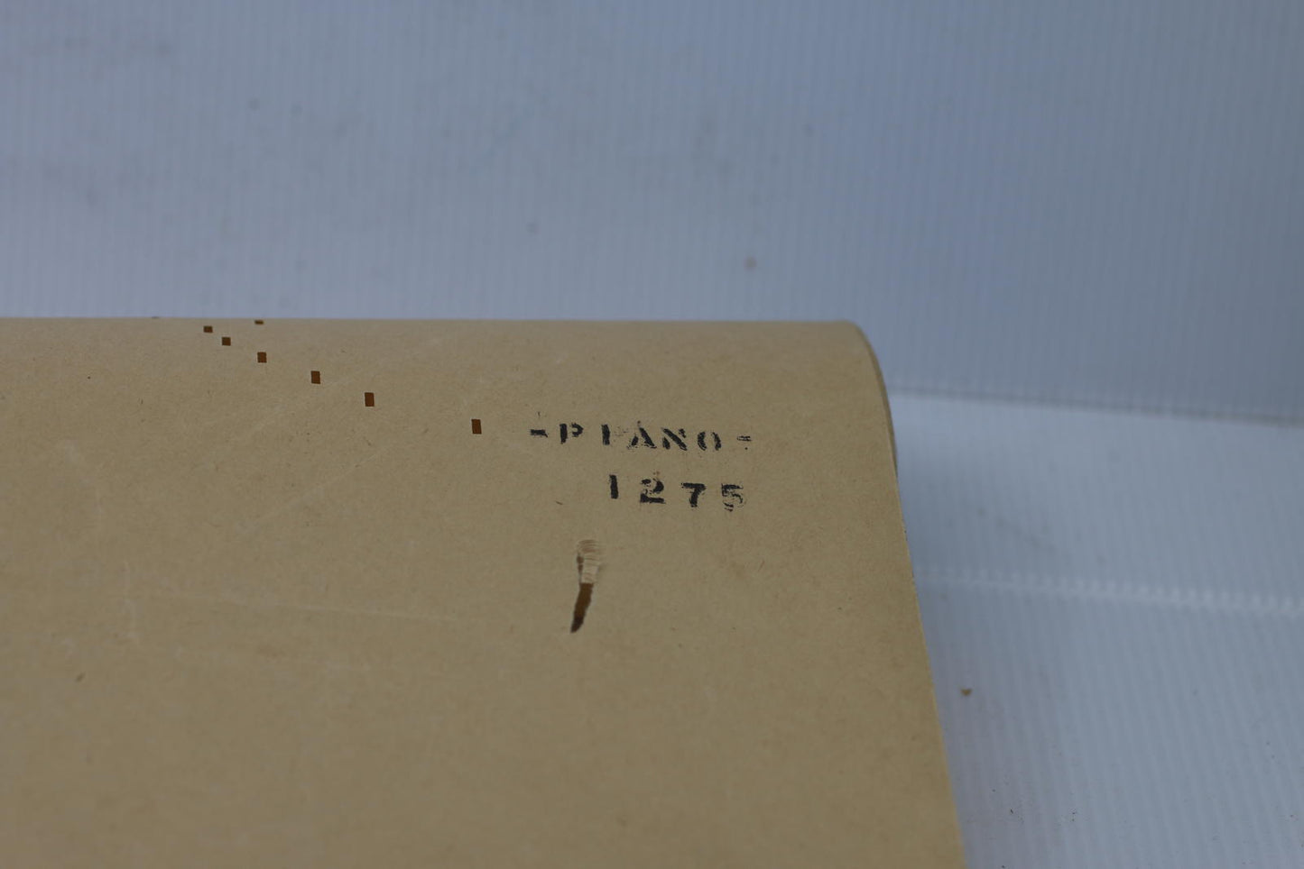 Vintage QRS Word Roll 1275 Sweet Mamma Fox Trot Player Piano Roll 1920