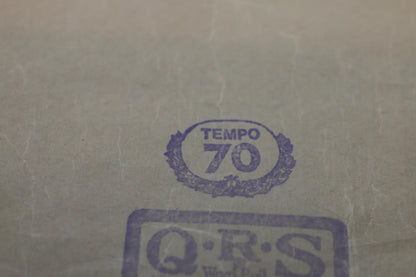 Vintage QRS Word Roll CU-404 L'Amour Pardonne Player Piano Roll Hilda Myers