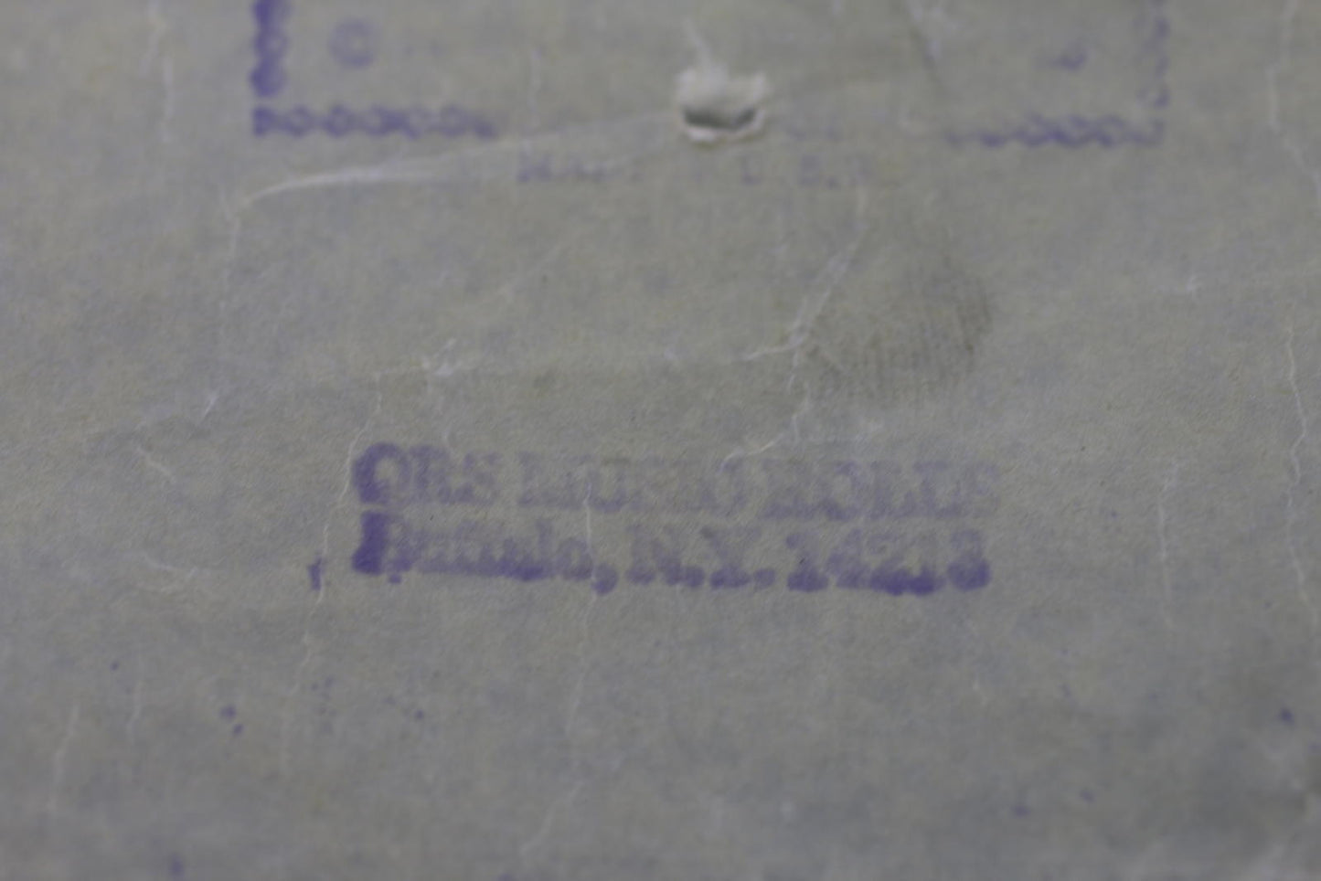 QRS Player Piano Roll 4647 I Get The Blues When It Rains w/ Box Vintage