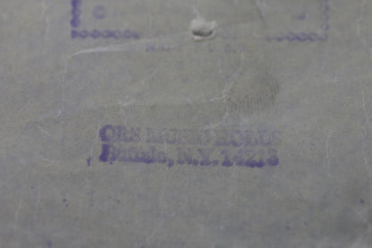 QRS Player Piano Roll 4647 I Get The Blues When It Rains w/ Box Vintage