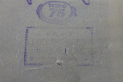 QRS Player Piano Roll 4647 I Get The Blues When It Rains w/ Box Vintage
