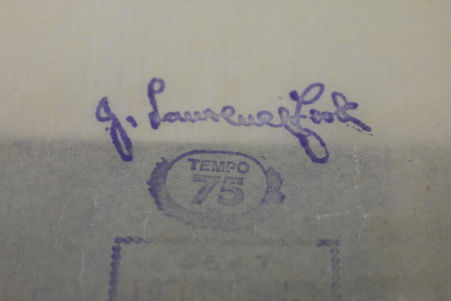 QRS Player Piano Roll 4647 I Get The Blues When It Rains w/ Box Vintage