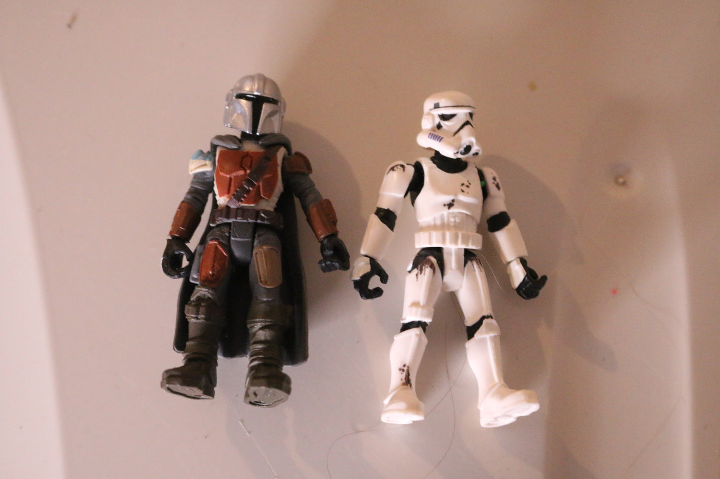 Star Wars Mission Fleet The Mandalorian 2.5” Scale Action Figure & stormtrooper