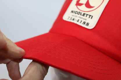 Vintage nICOLETTI BETON PREPARE Snapback Trucker Snapback Hat Cap