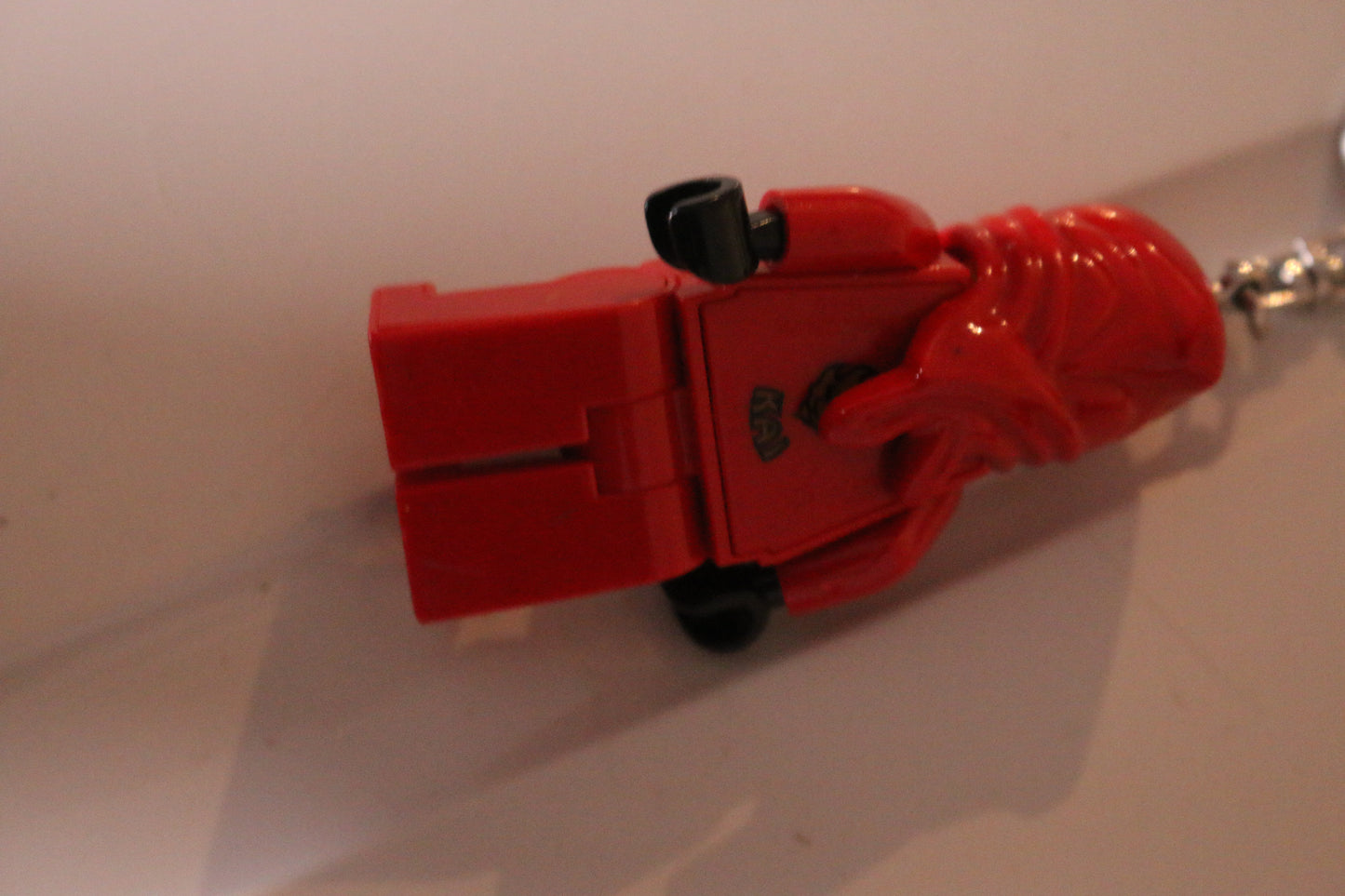 Lego Ninjago LED Lite Key Ring Keychain Red Ninja Kai (2011)