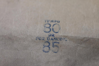 Vintage QRS Player Piano Roll Don’t Bring Lulu Fox Trot X5779 Jerome H. Remick