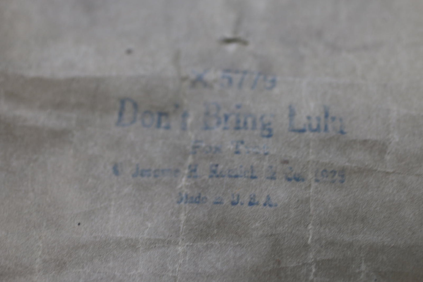 Vintage QRS Player Piano Roll Don’t Bring Lulu Fox Trot X5779 Jerome H. Remick