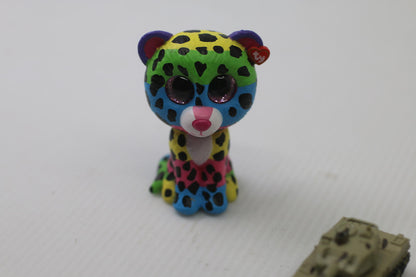 TY Series 1 Beanie Boos Mini 2 inch Collectible Hand paint Dotty Leopard *Chase*