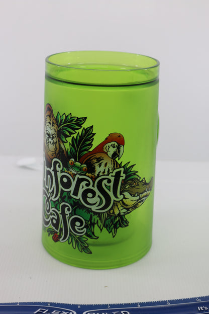 RAINFOREST CAFE FREEZER Collectible MUG Cup Stein Green Gorilla rare toy