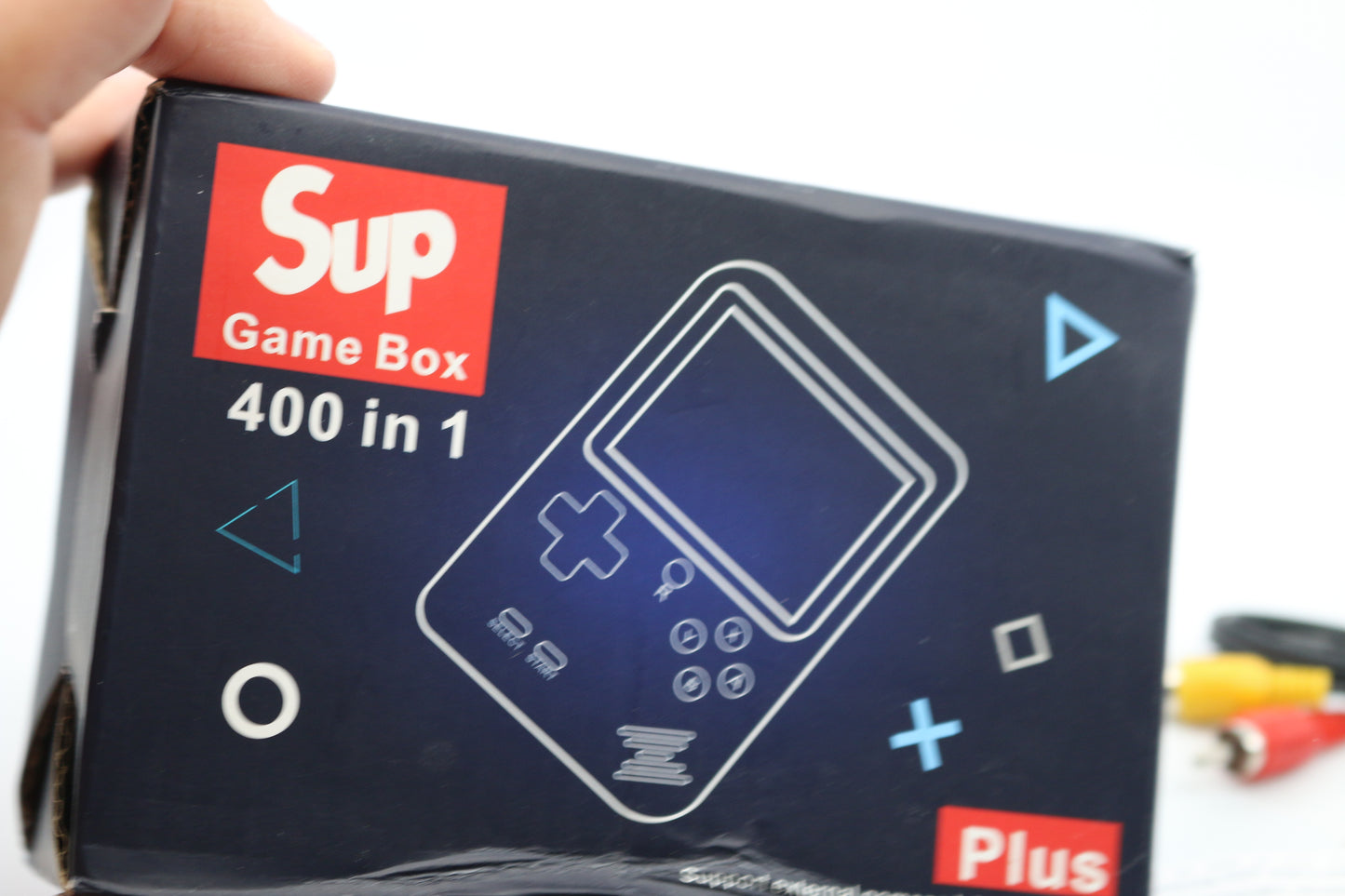 SUP Game Box 400 in 1 Plus Handheld Portable Arcade Red