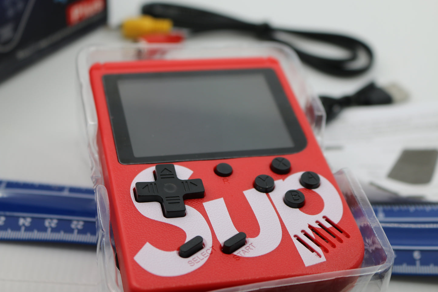 SUP Game Box 400 in 1 Plus Handheld Portable Arcade Red