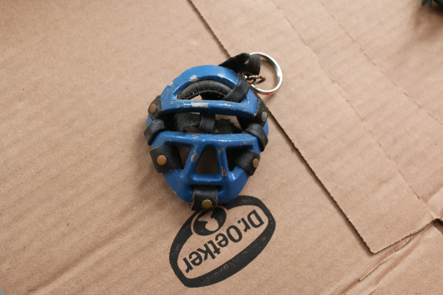 All-Star Catcher's Helmet baseball key-chain key-ring Vintage rare