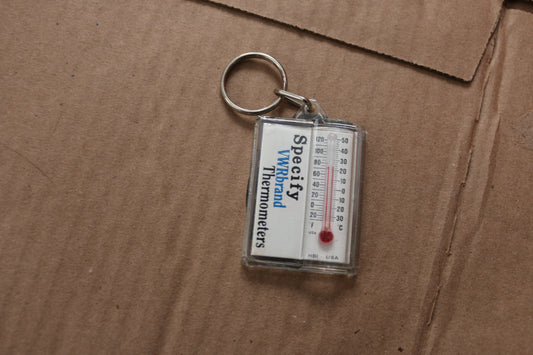 specify VWR brand thermometers key-ring key-chain