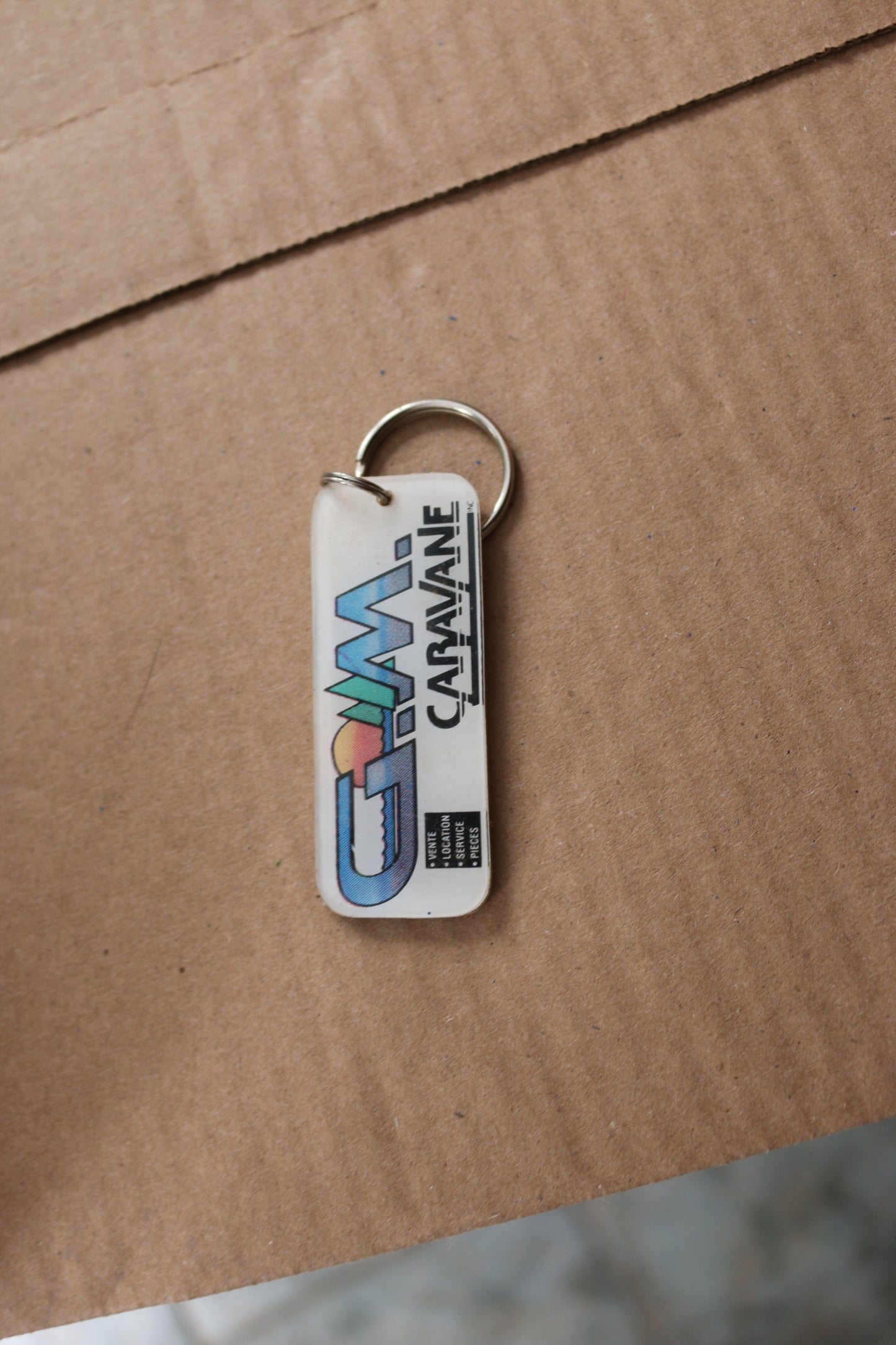 G.m caravan key-chain key-ring vintage collectible VR RV
