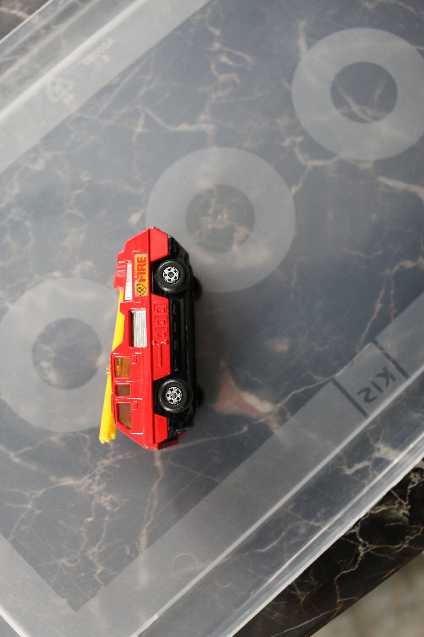 MATCHBOX SUPERFAST No.22 BLAZE BUSTER BLACK BASE 1975 FIRE