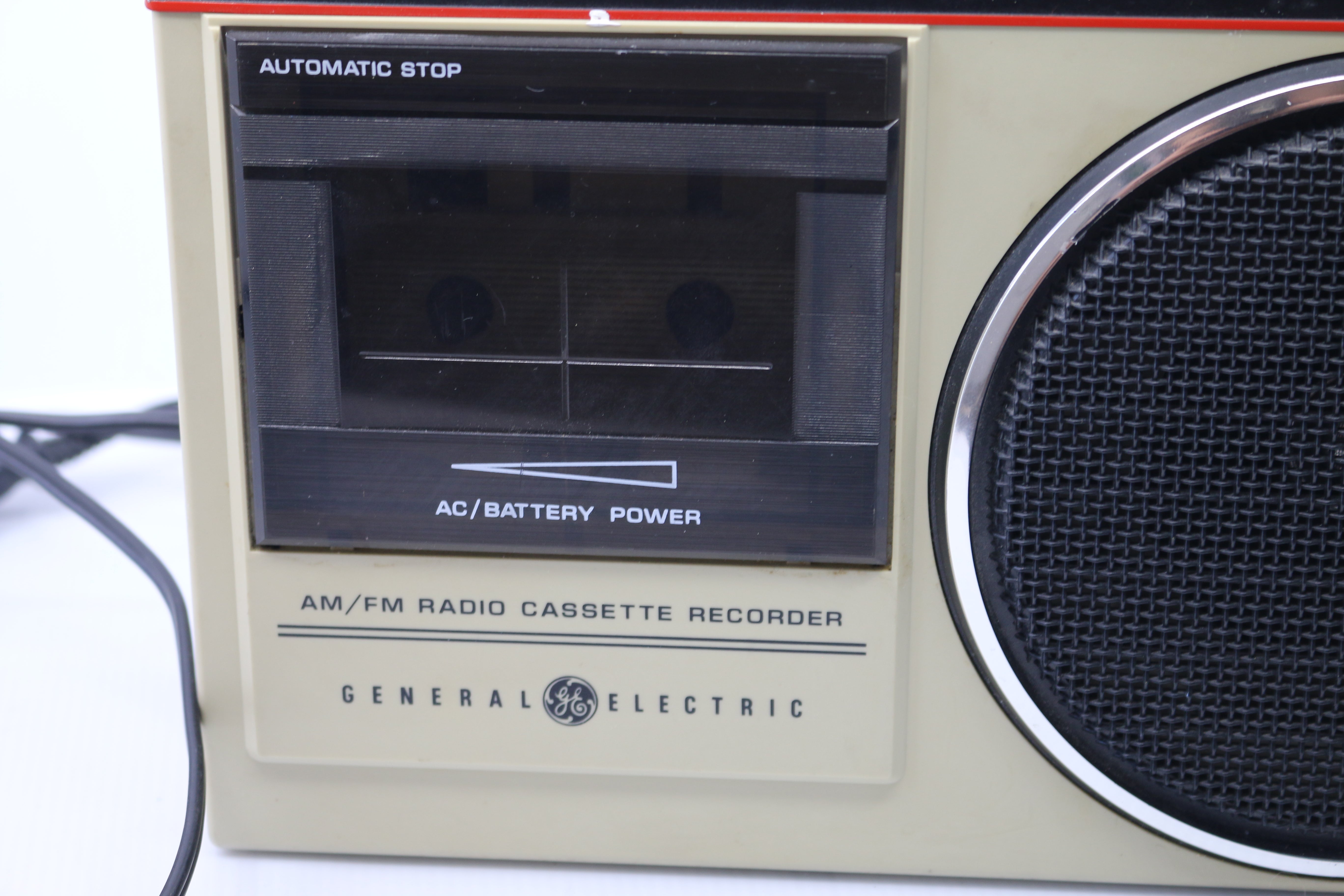 Hotsell General Electric Am/Fm TV Radio Cassette Recorder Model:3-5224C