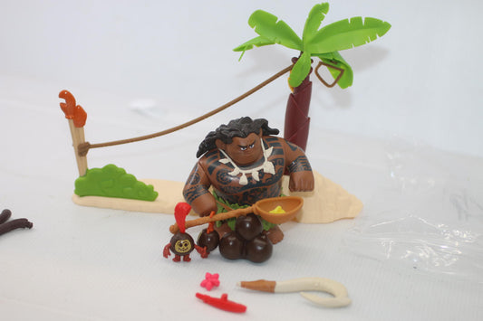 Disney Moana Maui the Demigod's Kakamora Adventure Hasbro 2016 PLAYSET FIGURE