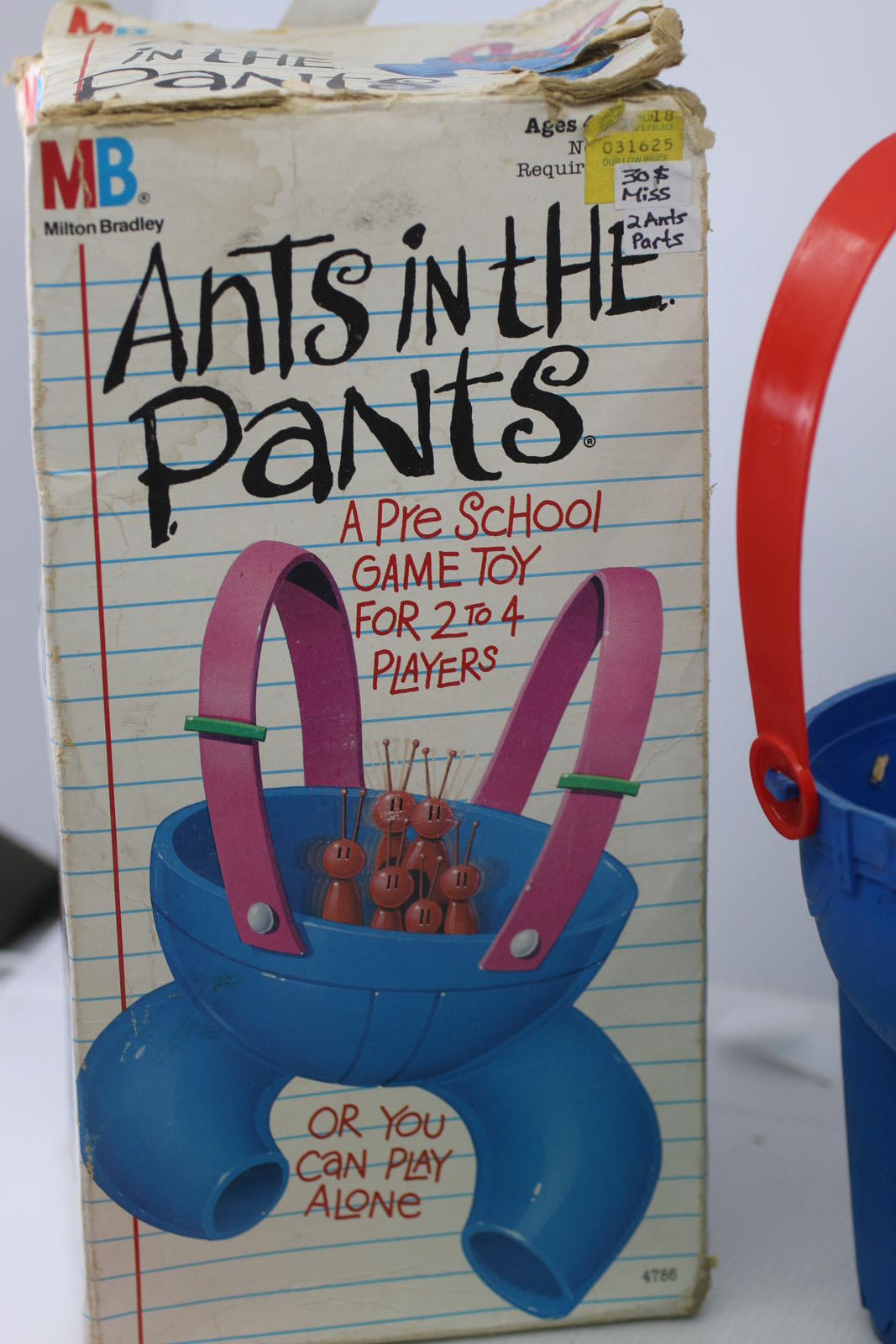 Vintage Ants in the Pants Preschool Game Toy