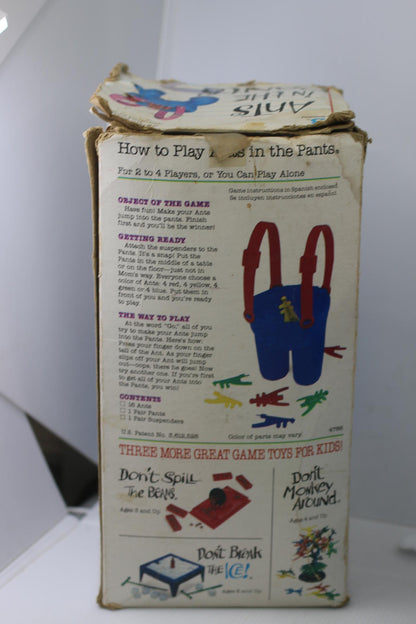 Vintage Ants in the Pants Preschool Game Toy