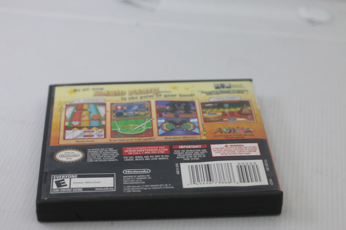 Mario Party DS Nintendo DS video Game Complete in box Instruction booklet
