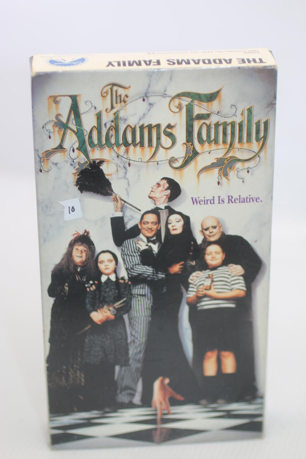 The Addams Family VHS Tape vINTAGE MOVIE WEIRD OS RELATIVE