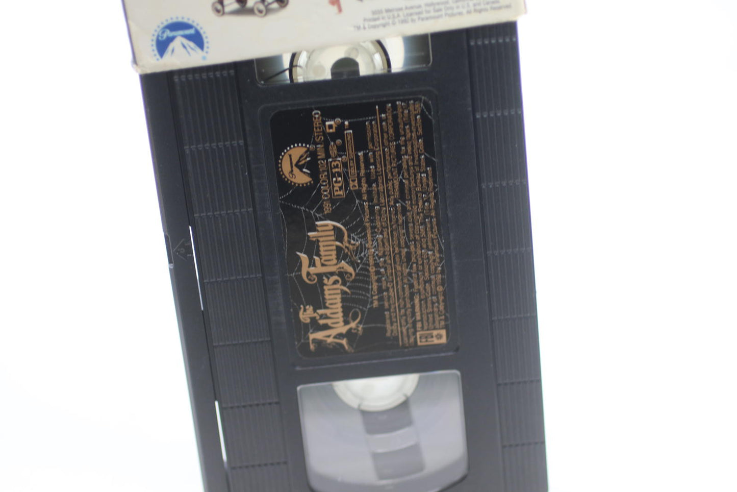The Addams Family VHS Tape vINTAGE MOVIE WEIRD OS RELATIVE