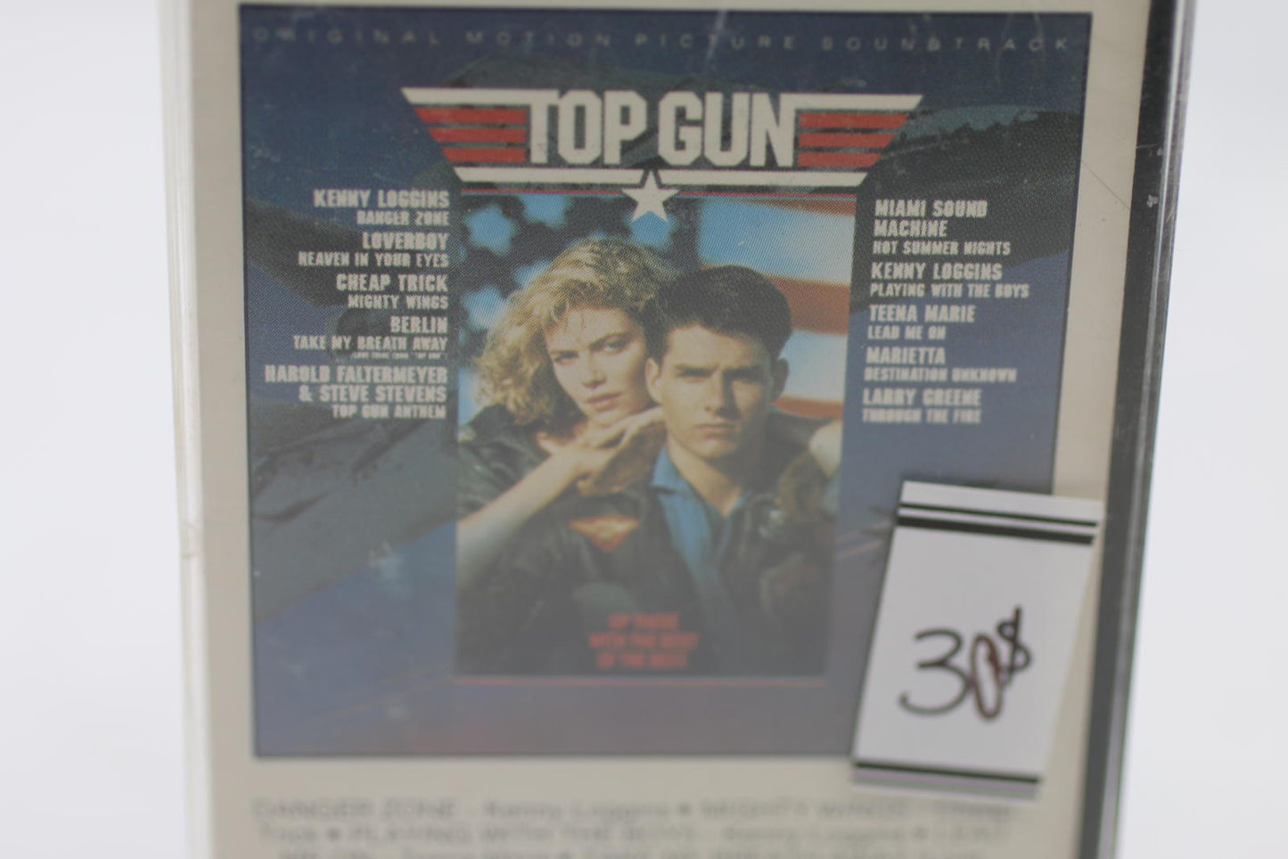 Top Gun Original Motion Picture Soundtrack Cassette Tape