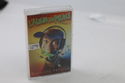 L'Album du Peuple Volume 1 by François Pérusse Cassette Tape vINTAGE